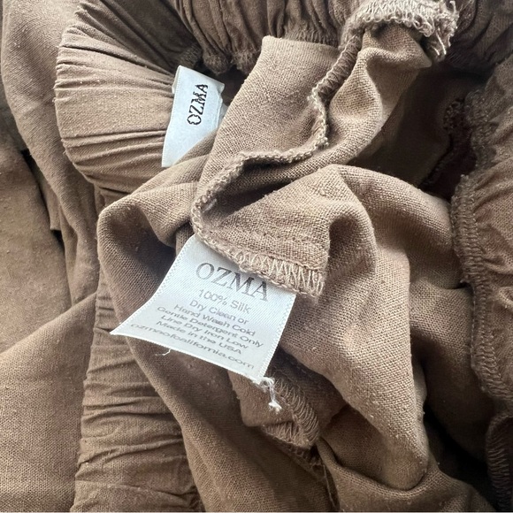 OZMA Wide Leg Pants - Umber - Picture 6 of 7